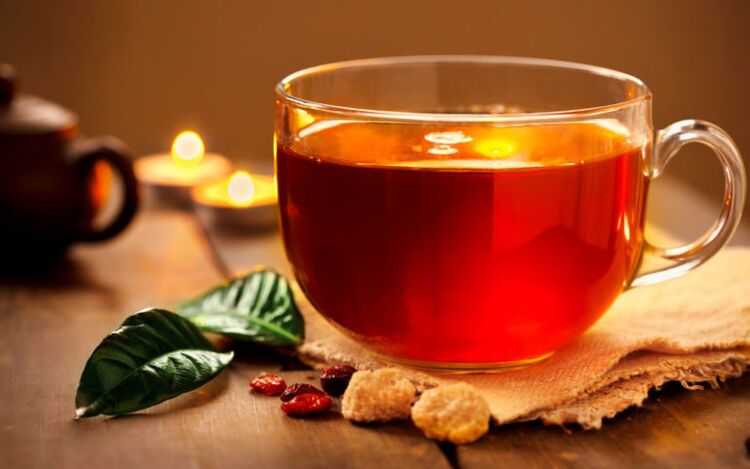 الشاي غير المحلى هو مشروب مسموح به في قائمة حمية الشرب. 