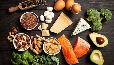 جوهر النظام الغذائي الكيتون لانقاص الوزن.